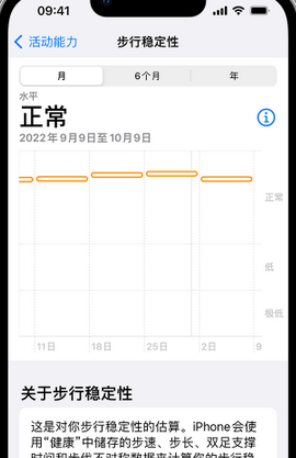 沿滩iPhone手机维修如何在iPhone开启'步行稳定性通知'