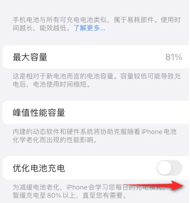 沿滩苹果15维修分享iPhone15充电到80%就充不进电了怎么办 