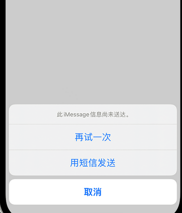 沿滩apple维修iPhone上无法正常发送iMessage信息