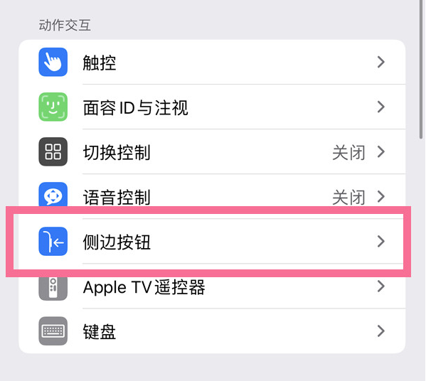 沿滩苹果14维修店分享iPhone14 Plus侧键双击下载功能关闭方法 